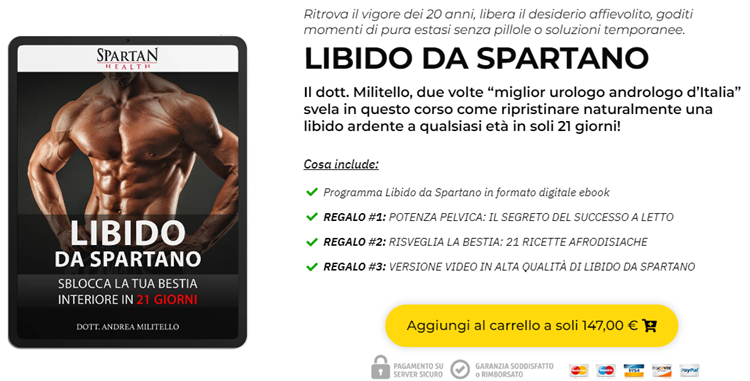 Programma Libido da Spartano
