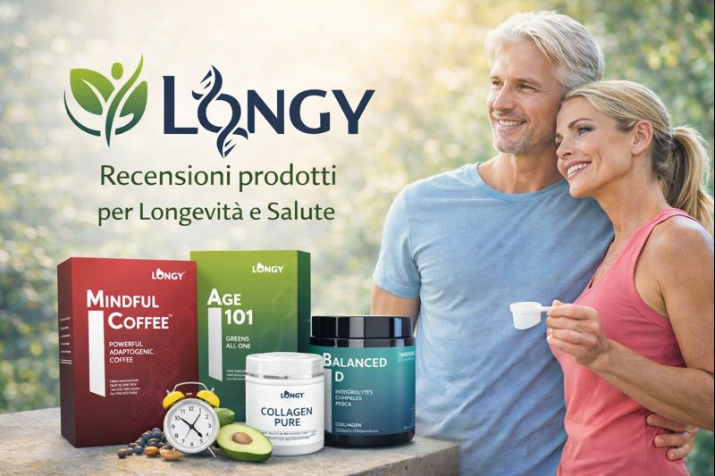 Longy Recensioni prodotti per Longevità e Salute