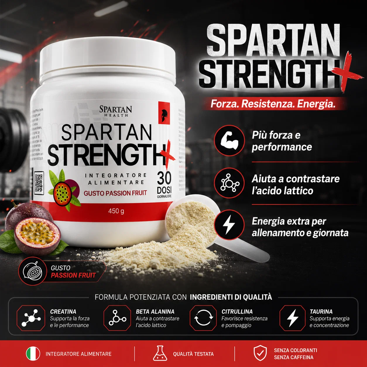 Spartan Strenght proteine in polvere