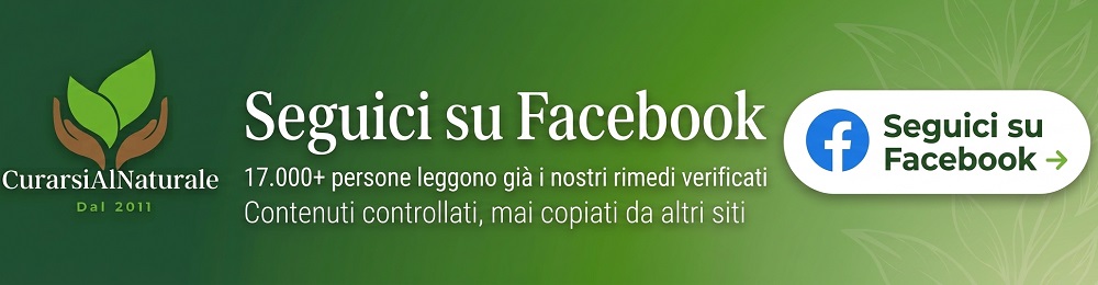 Segui Curarsi al naturale su Facebook