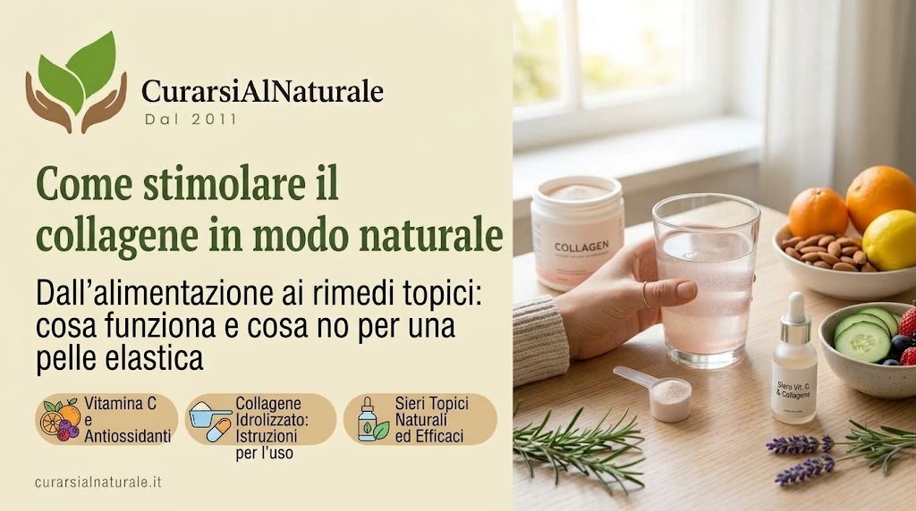 Come stimolare il collagene in modo naturale Come stimolare il collagene in modo naturale