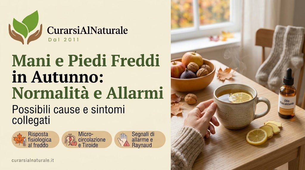 Mani e piedi freddi in autunno Mani e piedi freddi in autunno